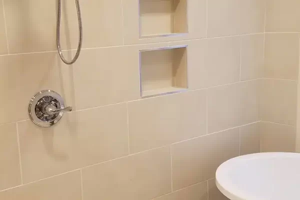 A Glass Shower Door