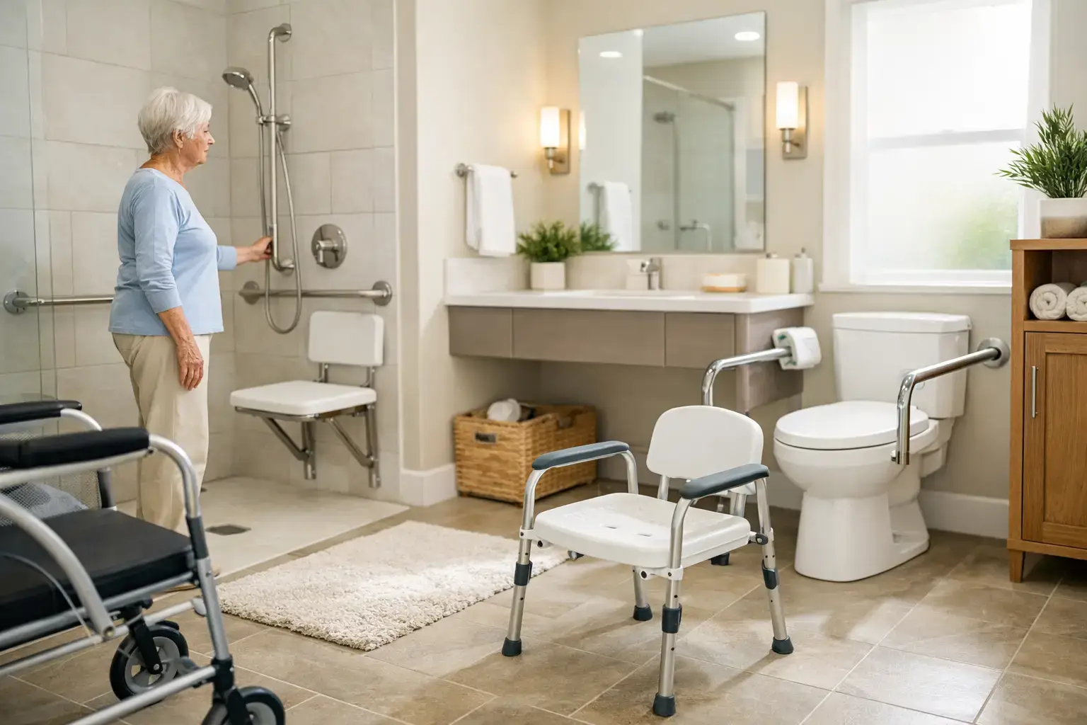 The Best Bathroom Layout for Aging in Place
