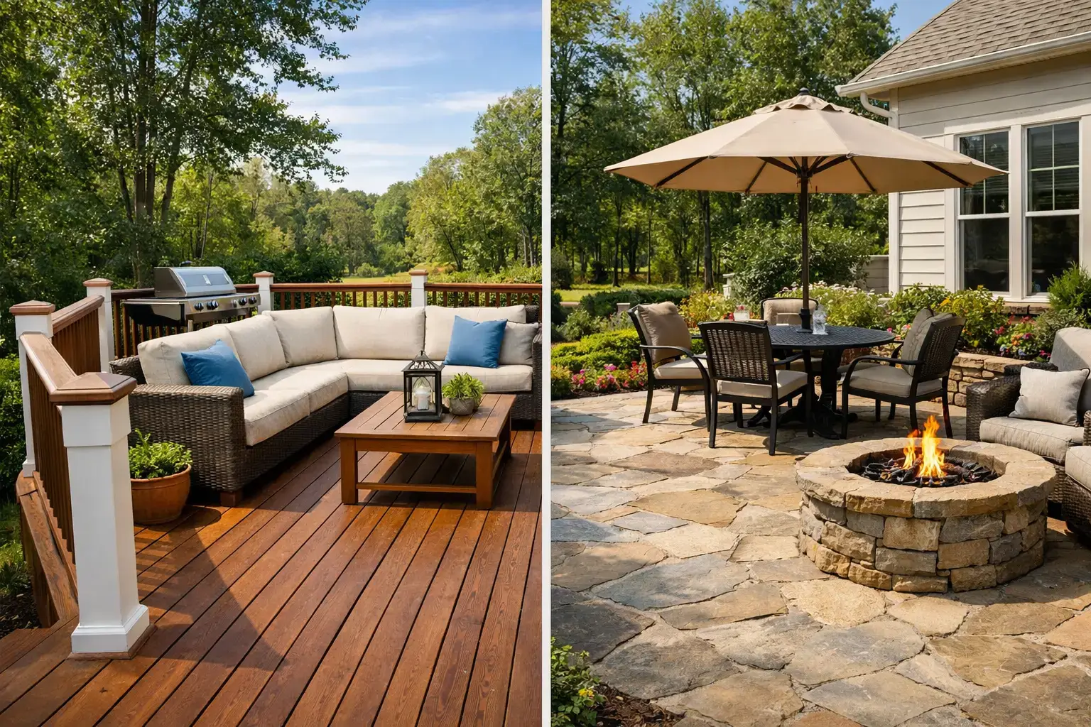 Deck vs Patio Cost: What Alabama Homes Need