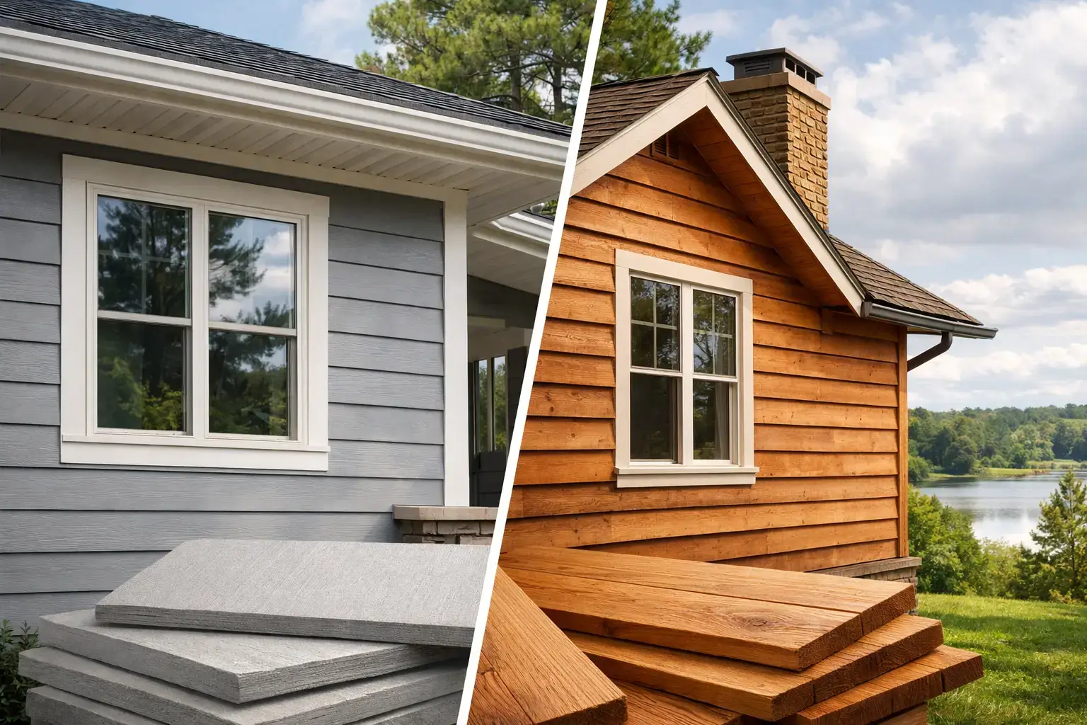 Fiber Cement Versus Wood Siding for Alabama