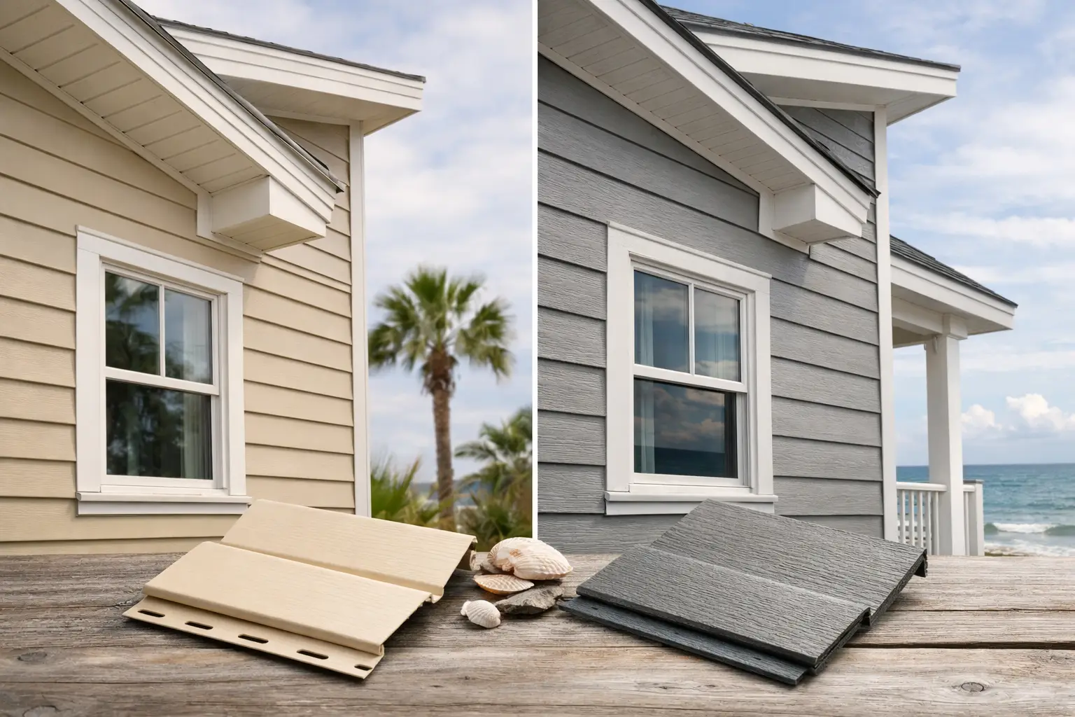 Vinyl Siding vs Fiber Cement for Gulf Coast Homes