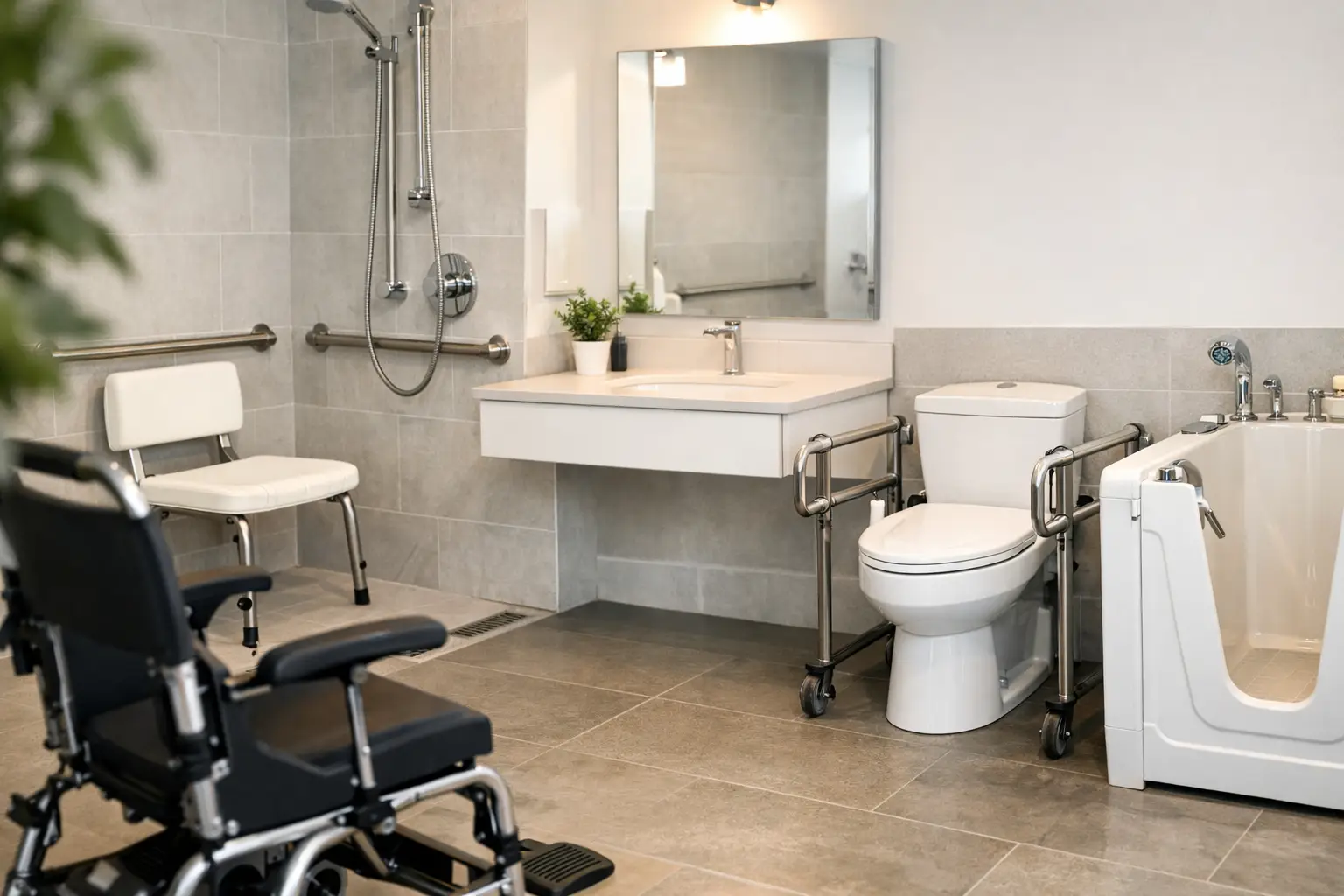 Accessible Bathroom Transformation That Works