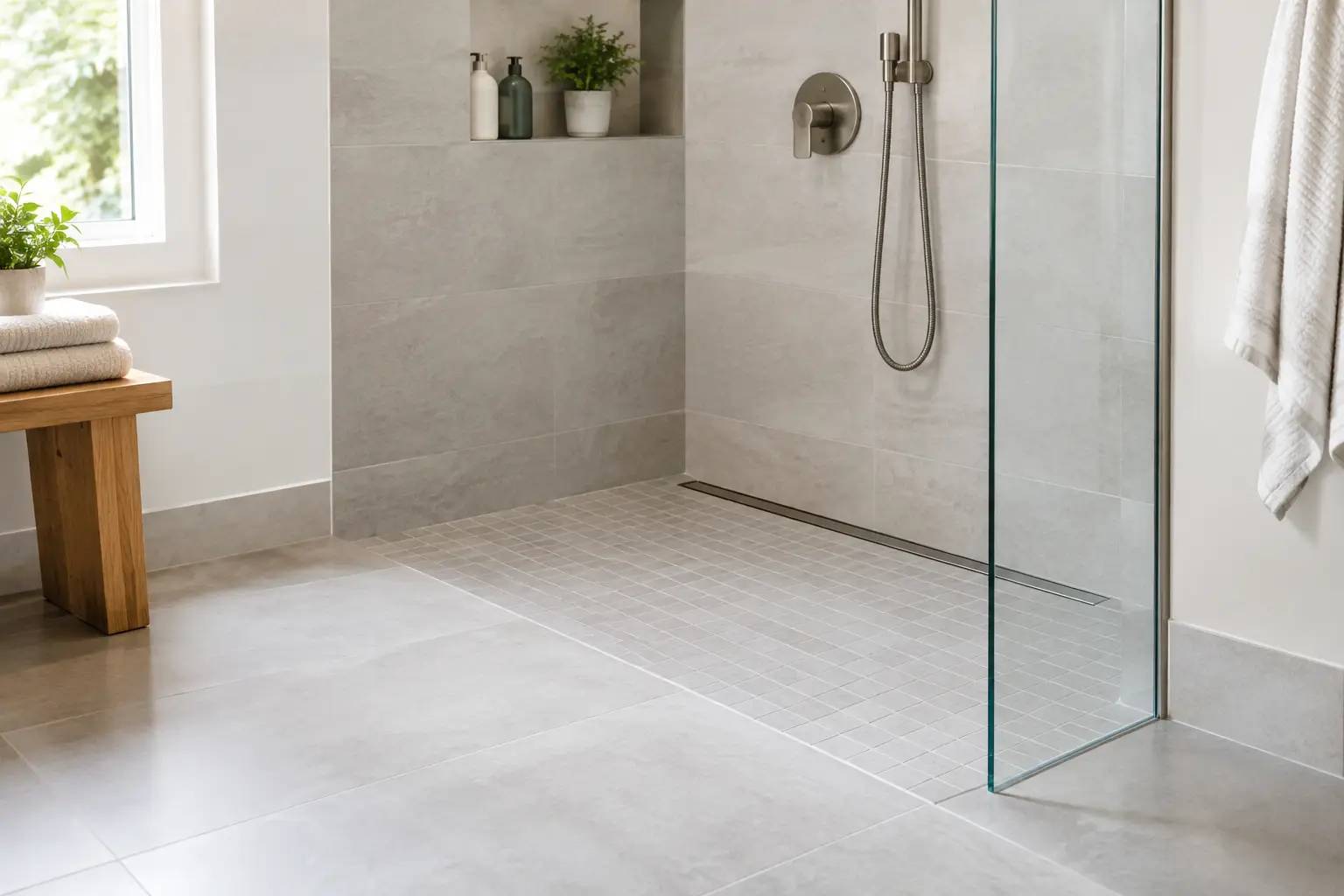 Are Curbless Showers Waterproof? What Matters